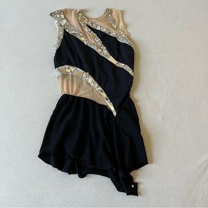 JLO/Lady Gaga Show Program Figure Skating Dress